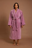 Hommey Velour Robe - Fig