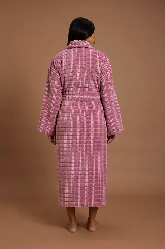 Hommey Velour Robe - Fig