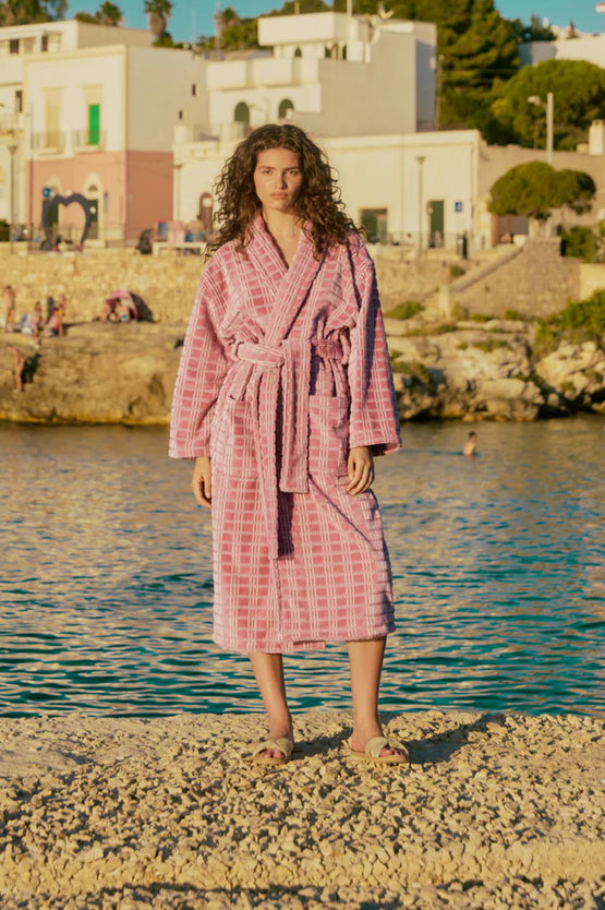 Hommey Velour Robe - Fig