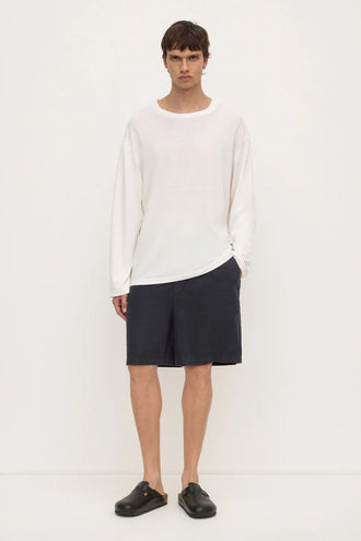 Assembly Finley Linen Short - True Navy