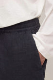Assembly Finley Linen Short - True Navy