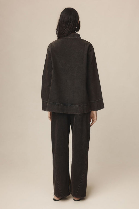 Marle Fior Shirt - Tobacco