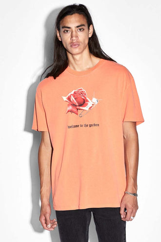 Ksubi Rose Garden Biggie Tee - Fireball