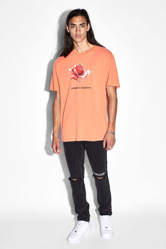 Ksubi Rose Garden Biggie Tee - Fireball