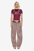 Ksubi Surround Vision Baby Jersey - Sangria