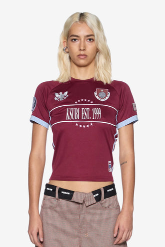 Ksubi Surround Vision Baby Jersey - Sangria