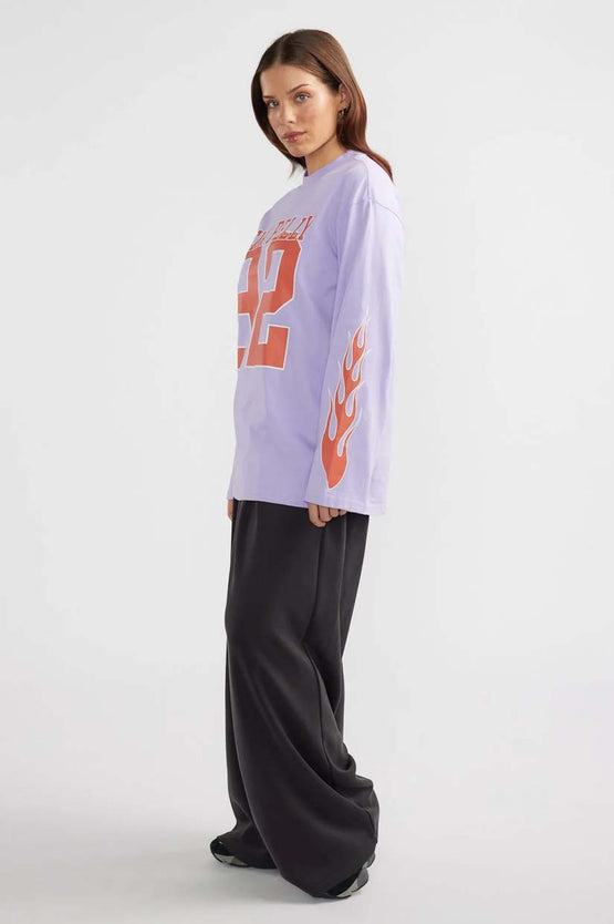 Ena Pelly Flame Jersey LS - Pink