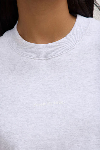 Assembly Atelier Logo Fleece - Heather Grey