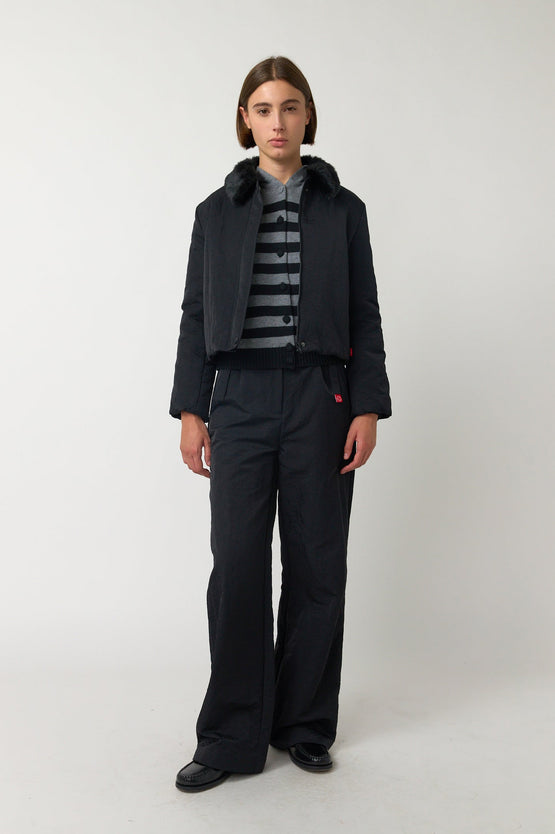 Sylvester Flight Jacket - Black