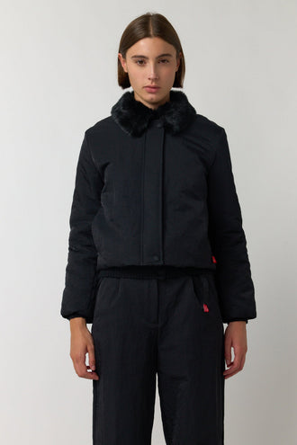Sylvester Flight Jacket - Black