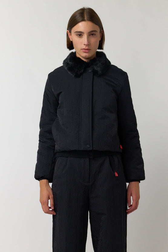 Sylvester Flight Jacket - Black