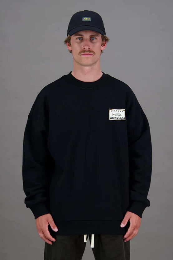 Just Another Fisherman Seafloors Crew - Black
