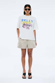 Ena Pelly Floral Tee - Vintage White