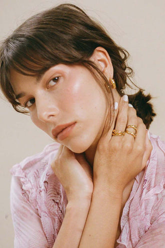 Porter Jewellery Mali Hoops - Floss