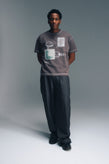 Candice Focus Tee - Charcoal