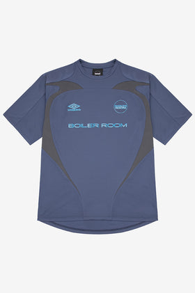 Boiler Room Football Shirt - Blue