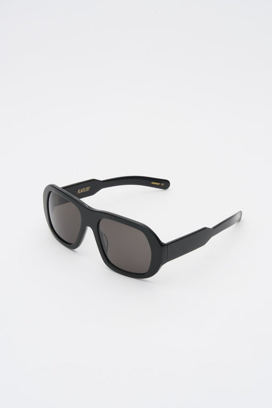 Flatlist Ford - Solid Black / Solid Black Lens