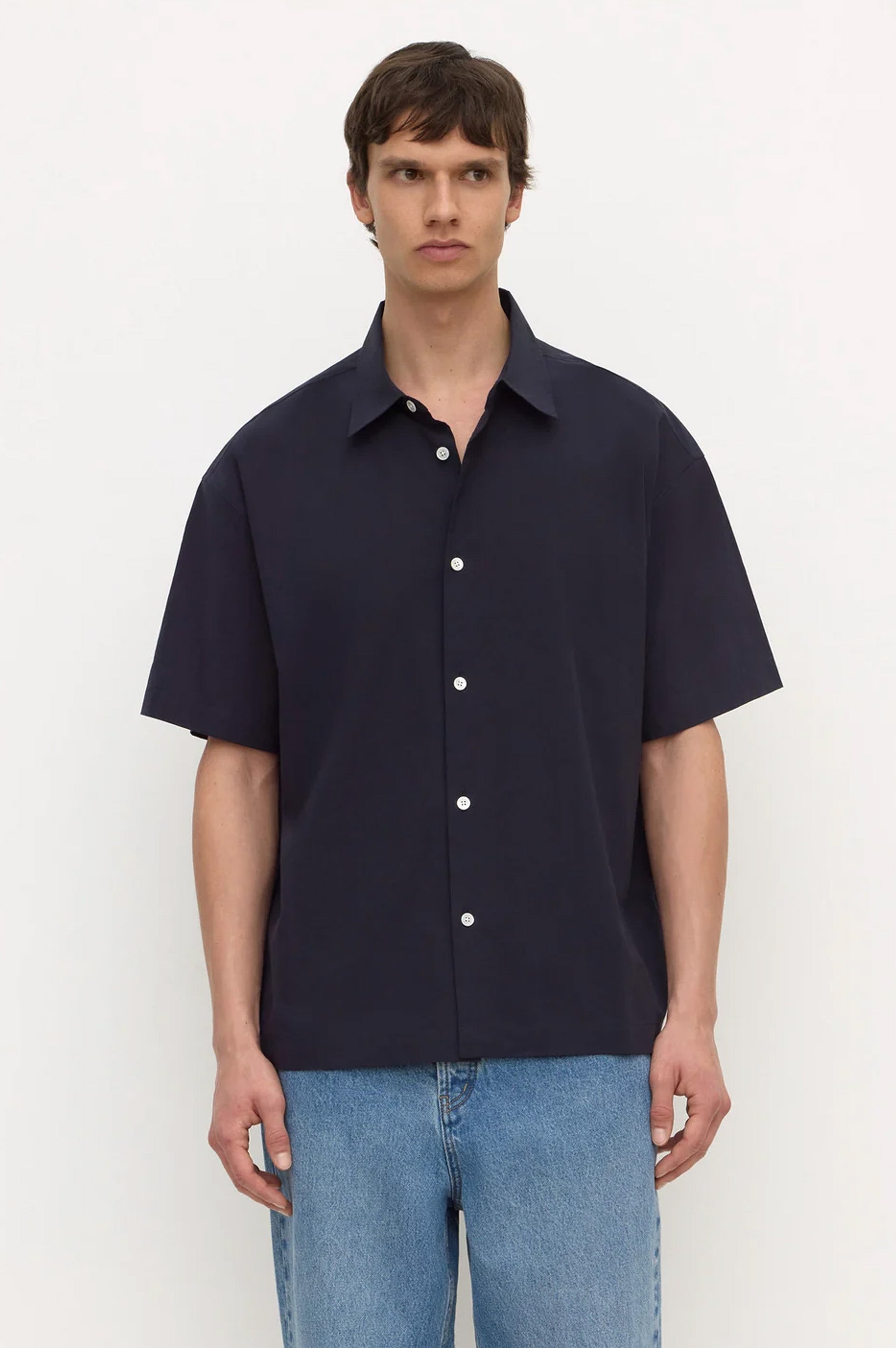Assembly Franco SS Shirt - True Navy