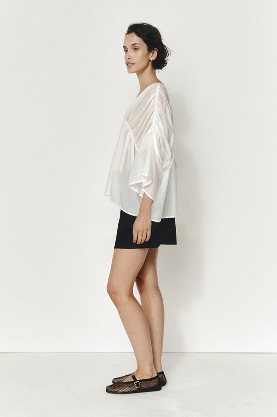 Marle Francine Top - Ivory