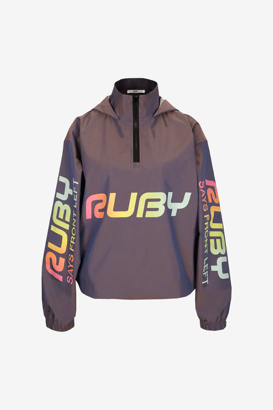 Ruby Front Left Parka - Iridescent