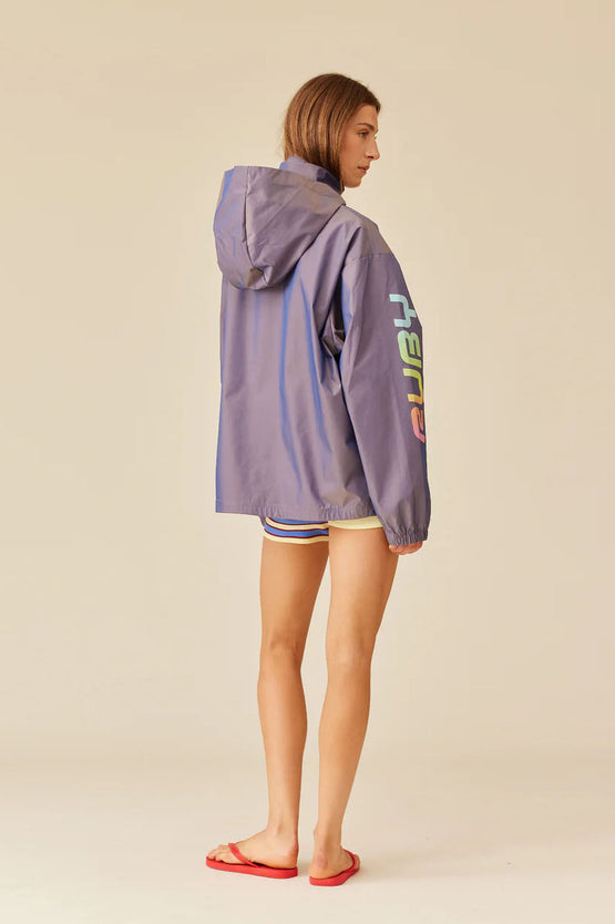 Ruby Front Left Parka - Iridescent