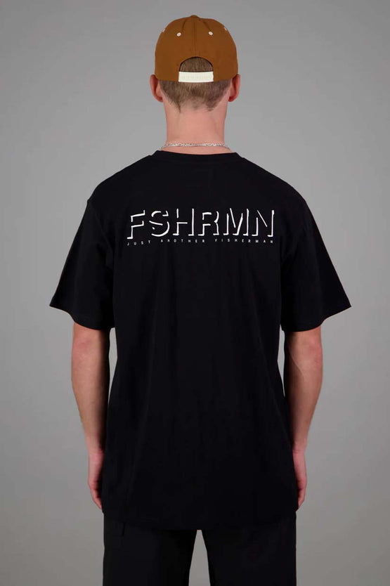 Just Another Fisherman FSHRMN Tee - Black