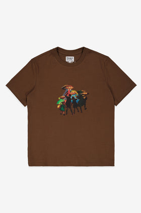 The Loose Company Funhouse T-Shirt - Brown