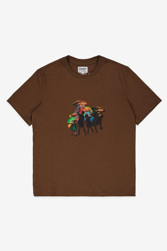 The Loose Company Funhouse T-Shirt - Brown