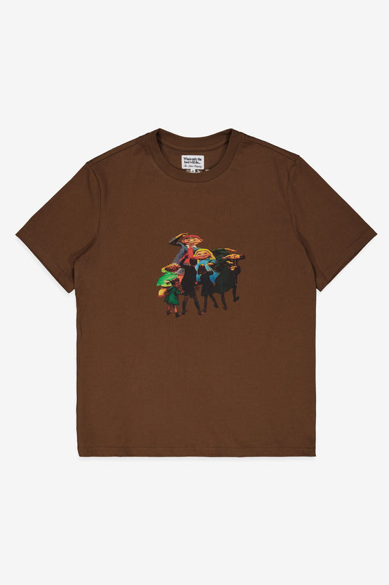 The Loose Company Funhouse T-Shirt - Brown