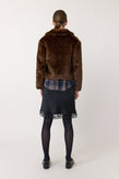 Sylvester Fur Jacket - Brown