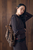 Sylvester Fur Bag - Brown