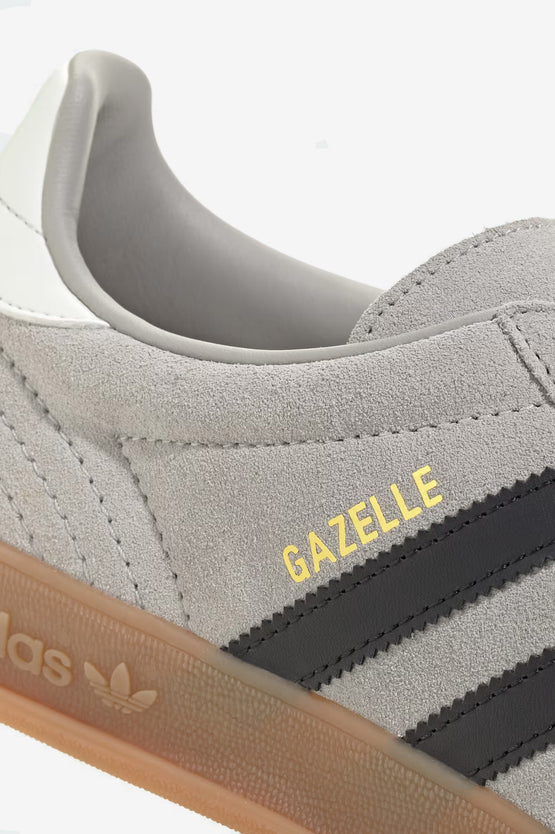 Adidas Gazelle Indoor - Grey Two / Core Black / Gum