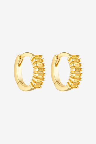 Porter Jewellery Gemini Huggies - Citrine