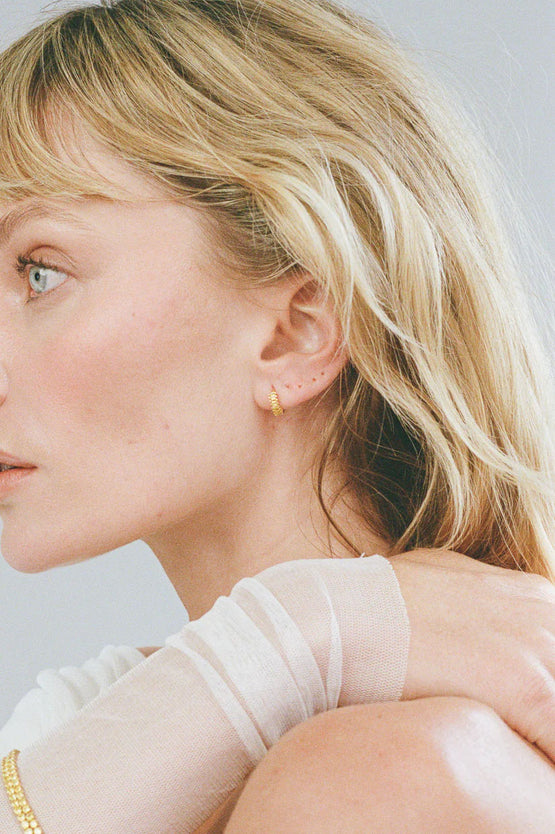 Porter Jewellery Gemini Huggies - Citrine
