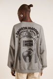 Damson Madder General Store Sweatshirt - Grey