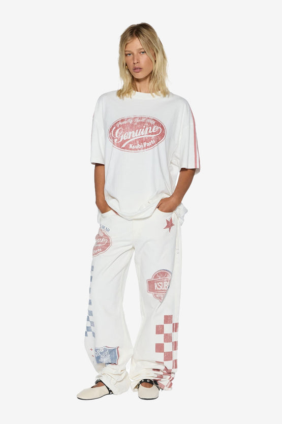 Ksubi Genuine Boyfriend Tee - Vintage White