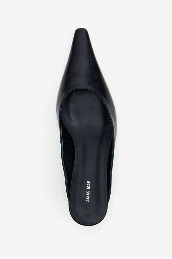 Alias Mae Geneva Heel - Black Crinkle