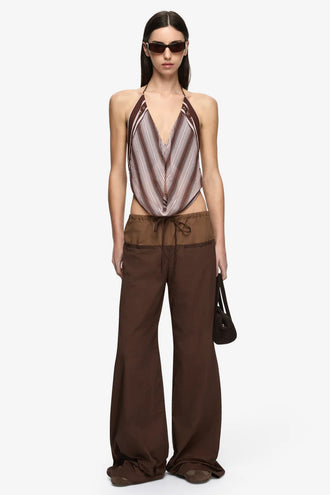 Bec & Bridge Evely Halter Top - Geo Print