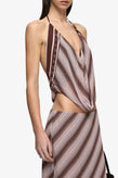 Bec & Bridge Evely Halter Top - Geo Print