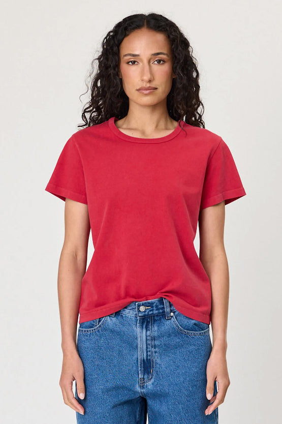 Remain Gigi Tee - Chilli