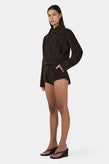 Ownley Gina Bomber Jacket - Rum
