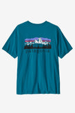 Patagonia Fitz Roy Foothills T-Shirt - Glacial Blue