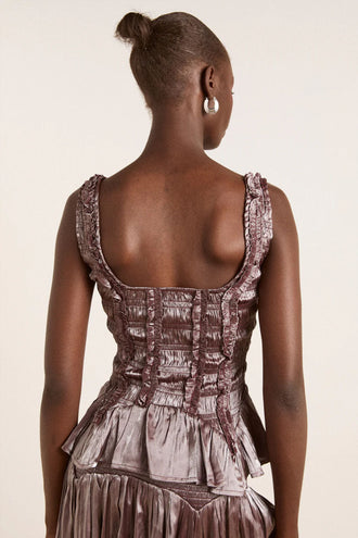 Damson Madder Raphi Cami - Glass Satin