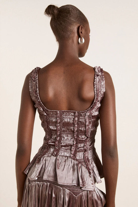 Damson Madder Raphi Cami - Glass Satin