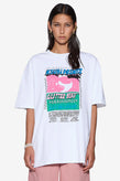 Ksubi Glitterbeat Boyfriend Tee - White