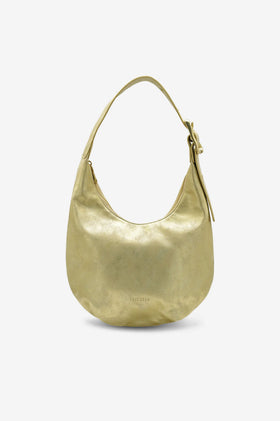 Brie Leon Everyday Croissant Bag - Gold Corn Leather
