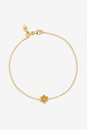 By Charlotte Bloom Within Lotus Bracelet - Gold
