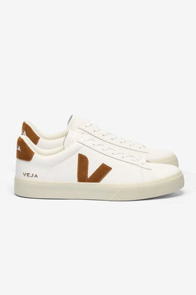 Veja Campo Leather - White Cognac