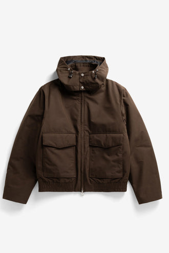 Norse Projects Gore-Tex Windstopper Bomber Jacket - Delicioso Brown