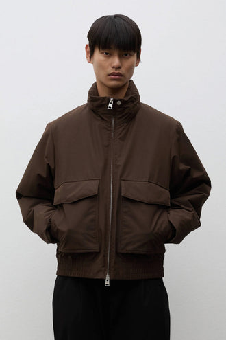 Norse Projects Gore-Tex Windstopper Bomber Jacket - Delicioso Brown